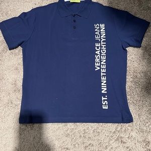 Versace jeans polo shirt mens size S